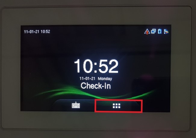 Open Main Menu icon